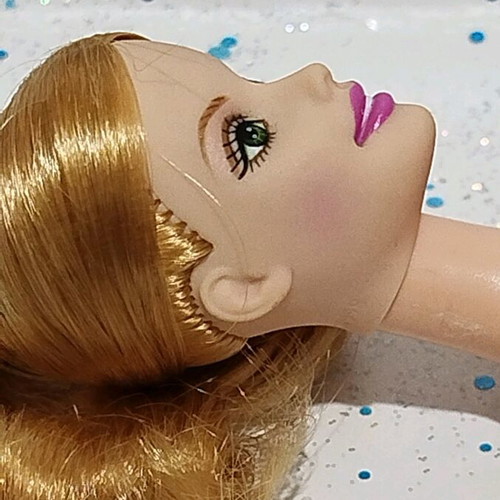 Barbie Pixie like new with pink satin and tulle gown