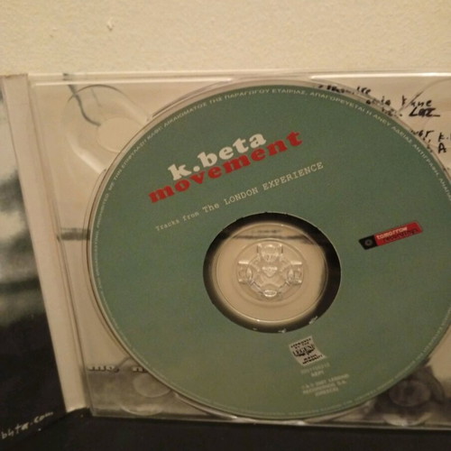 Konstantinos Vita Movement Tracks from the London Experience CD like new, electronic