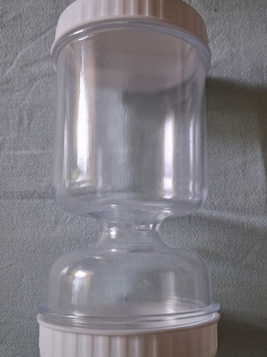 Smart Hourglass Jar for Olives and Pickles like new