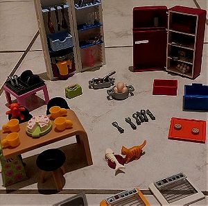 Playmobil κουζινα με αξεσουαρ