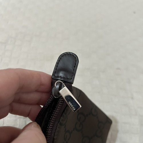 Gucci handbag used, brown