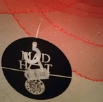 Hat red size L new