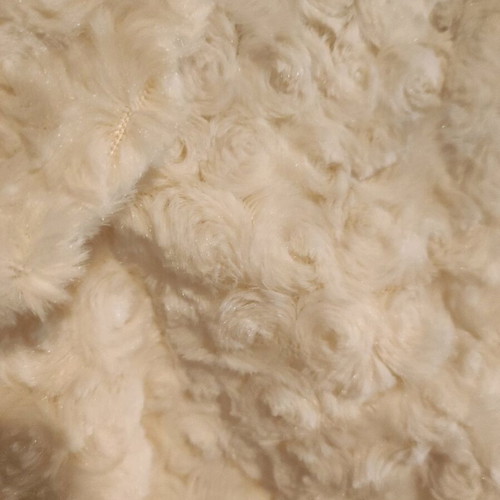 Pink Woman bolero fur like new, beige, size L