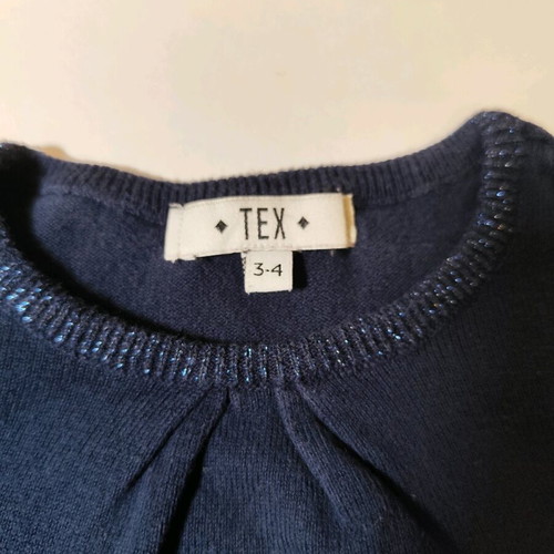 Light knitted Tex 98 used, blue, for 3 years old