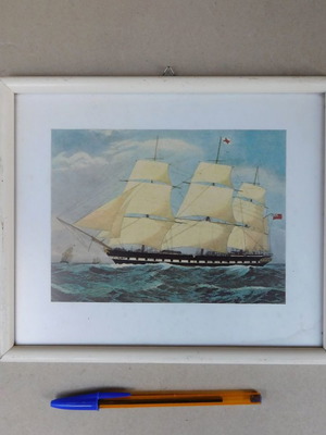 Πινακάκι με προστατευτικό τζάμι 24x20 cm
