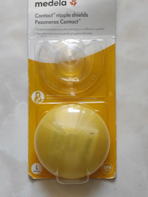 Medela nipple shields L new