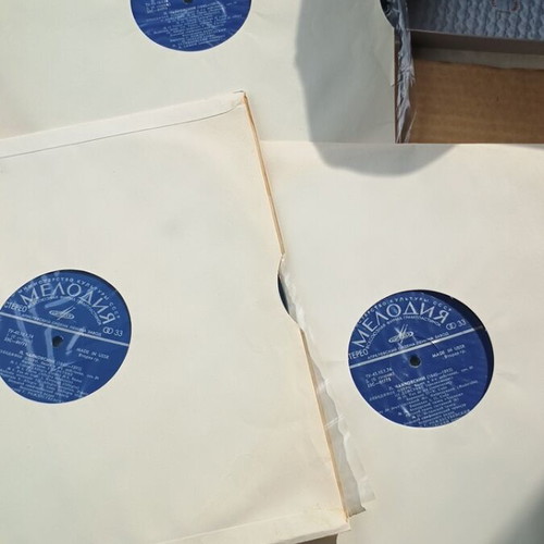 SwanLake Tchaikovsky vinyl record set of 3 used