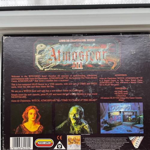 Настолна игра Atmosfear 3 1993 като нова, винтидж продължение