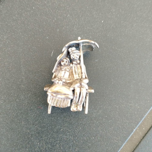 Silver decorative item silver 800 new, 12 gr