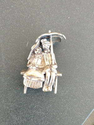 Silver decorative item silver 800 new, 12 gr