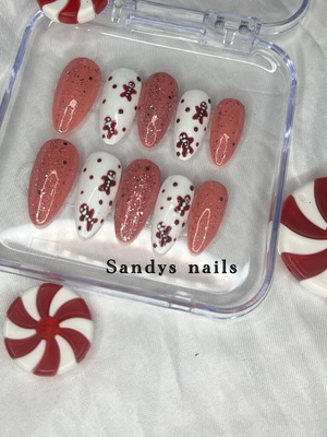Handmade press on nails set of 10 pieces new