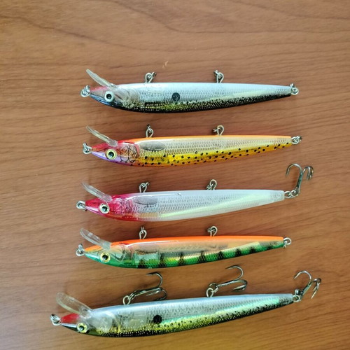 Rapala artificial lures like new, Husky jerk 14mm 18g, Max Rap 130mm 15g