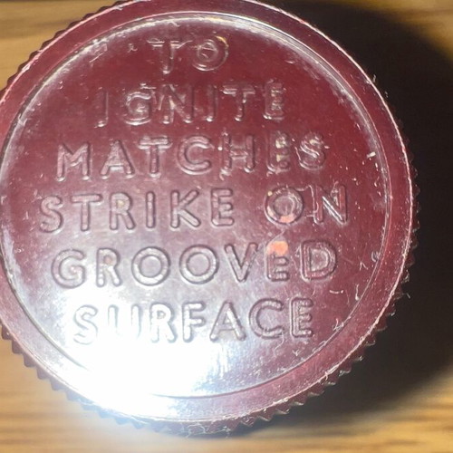 Bryant and May Ship Lifeboat Matches bakelite box 1969