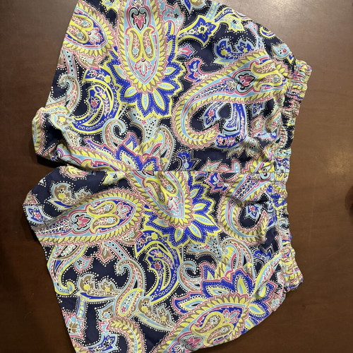 Etro men's swim shorts XL multicolor like new