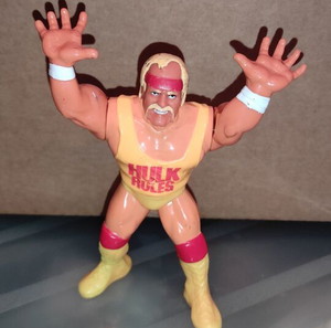 WWF - Hasbro, Series #1, 1991, Hulk Hogan (Gorilla Press Slam)