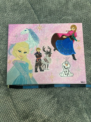 Elsa painting handmade 40x50 new children's
