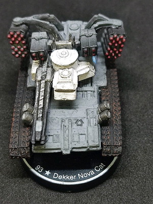 Dekker Nova Cat Behemoth II Tank #128 like new