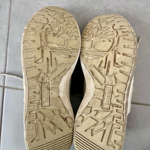 Timberland athletic shoes used, size 37.5, beige