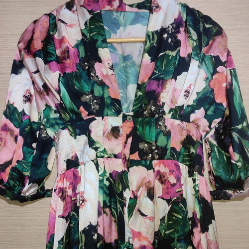 Maxi Floral Dress Madame Shoushou Pygmee like new, multicolor