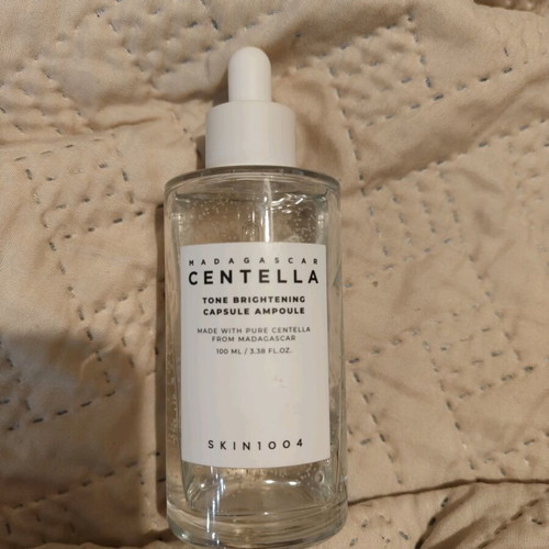 Skin1004 Tone Brightening Capsule Ampoule used, brightening serum