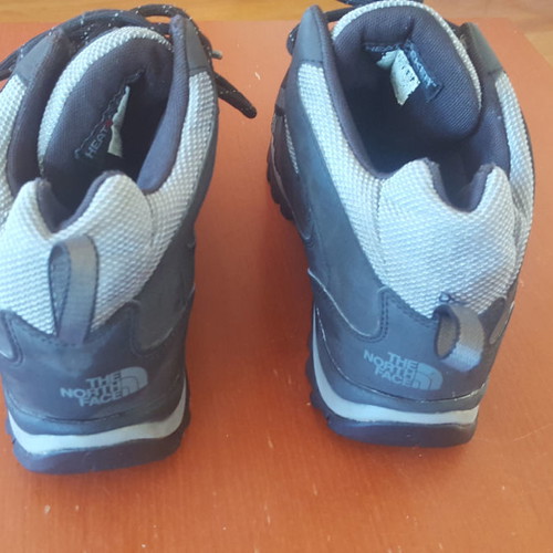 The North Face boots used, Heet Seeker Hydro, gray, size 45