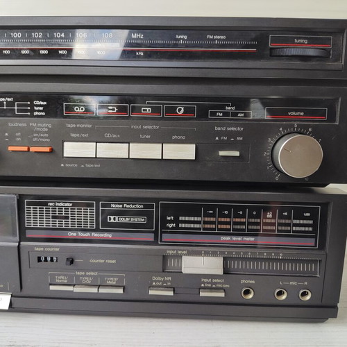 Technics 3-Component Vintage Stereo System SA-Z50 RS-D250