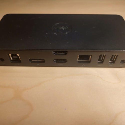 Dell D3100 USB 3.0 Docking Station with power supply and cables
