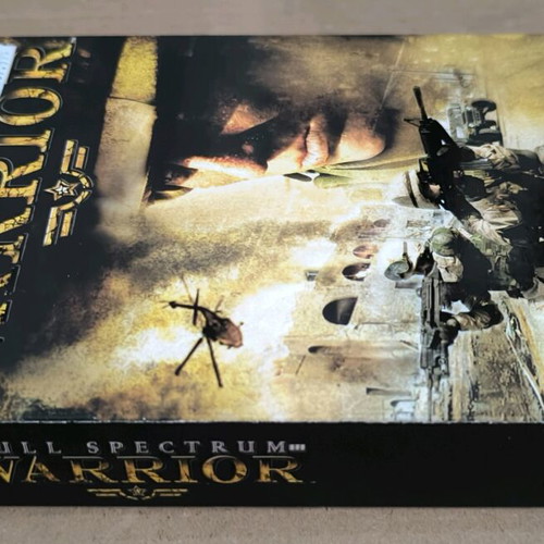 Full Spectrum Warrior PC CD-ROM sealed, new
