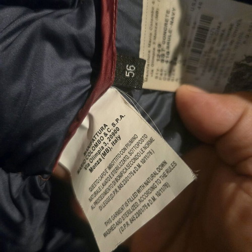 Colmar jacket like new, color brule - navy, size 56