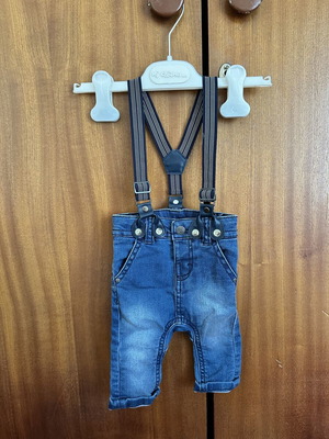 Baby denim pants new, for 3 months