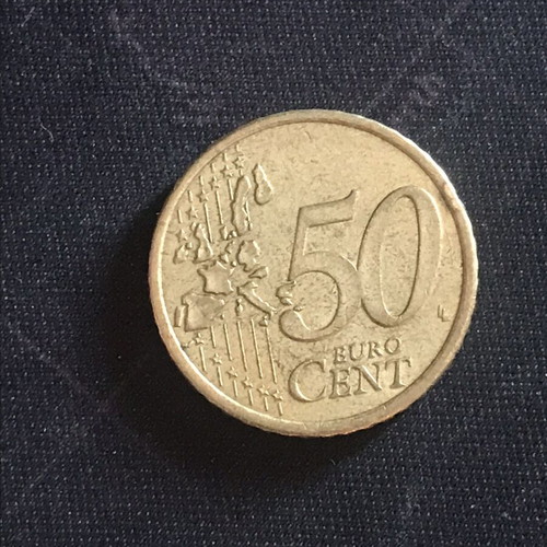 Finland 50 cents euro coin 2000