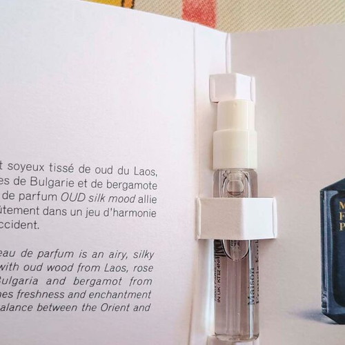 Luxury perfume samples new, pack with Diptyque and Maison Francis Kurkdjian