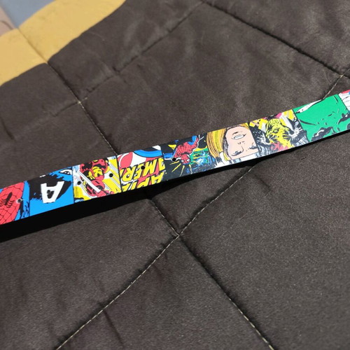 Marvel official belt like new, multicolor, length 125cm