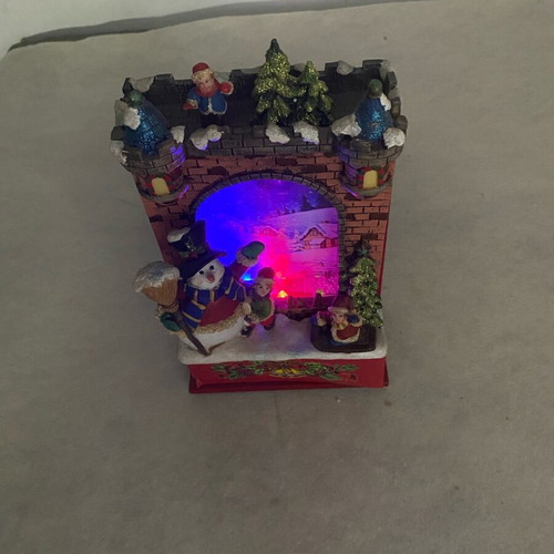 Christmas decorative light with music used, 8/14/24cm, battery operated