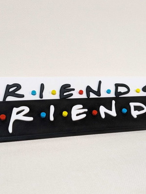 Friends Logo 3D Printed new wall or door decoration