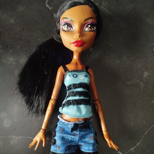 Monster High Robecca Dead Tired doll used in very good condition