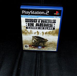 BROTHERS IN ARMS EARNED IN BLOOD PLAYSTATION 2 COMPLETE