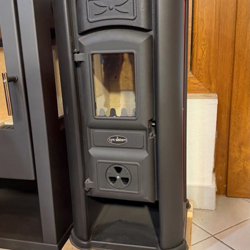 Tim Sistem wood stove new, cast iron energy efficient