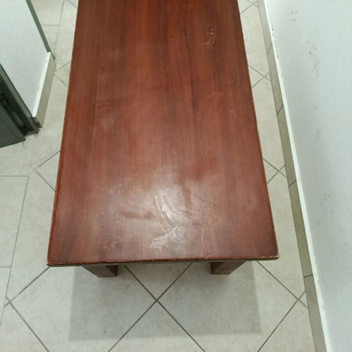 Coffee table used, solid cherry wood 50x90