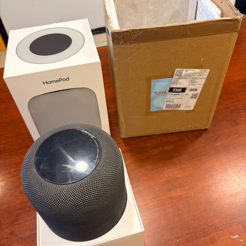 Apple HomePod Smart Speaker Gen1 EU Plug like new, black
