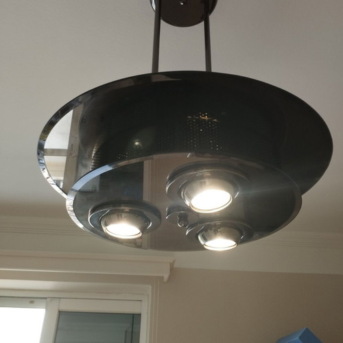 Wall light like new, height 57 cm, diameter 42 cm