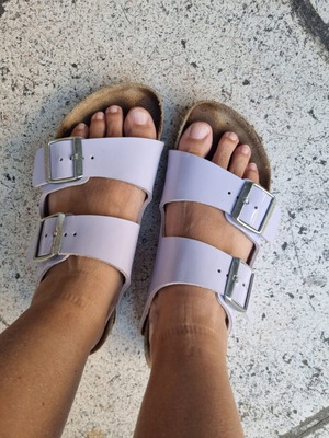 Birkenstock σαγιονάρες μεταχειρισμένες, μέγεθος 37, ροζ