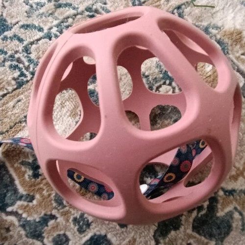 Eco Friendly Ball Teether like new made of silicone