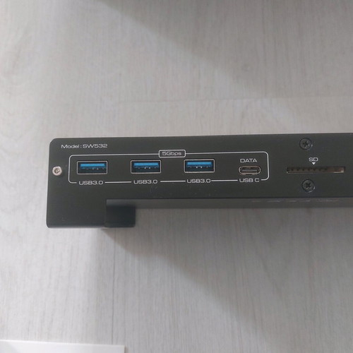 Professional Hybrid KVM Docking Station CMSTEDCD SW532 new, 3x4K@60Hz, 100W PD