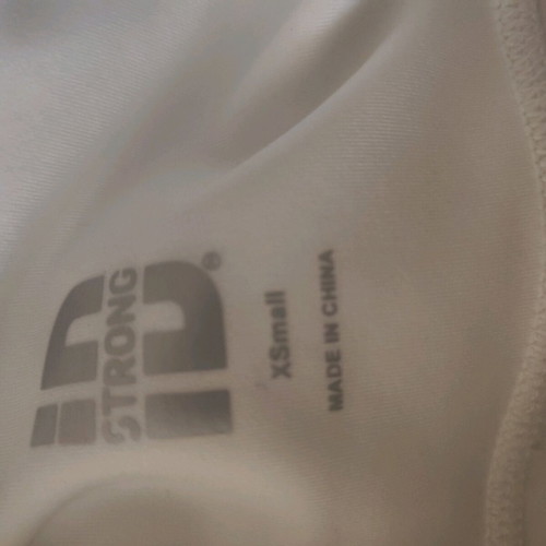 Zumba wear white leggings tight new, size S