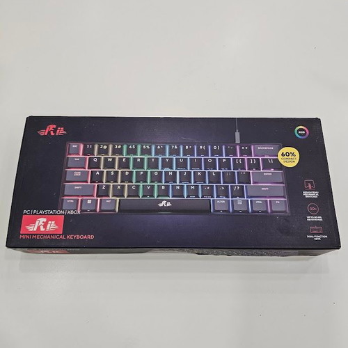 Rii RK802 Wireless Mechanical Keyboard νέα, με RGB και Red Switches