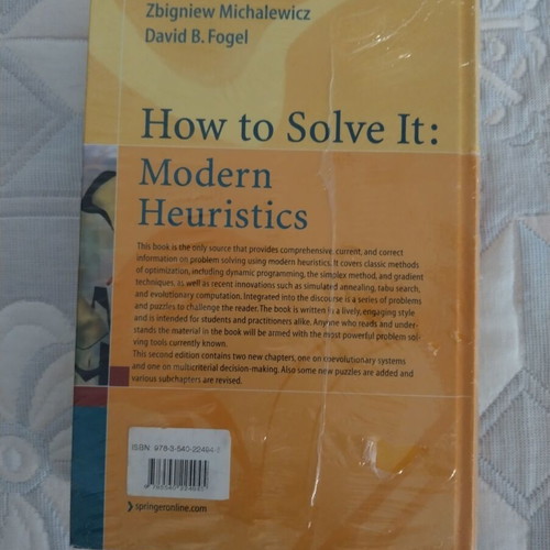 How to Solve It: Modern Heuristics σκληρόδετο βιβλίο