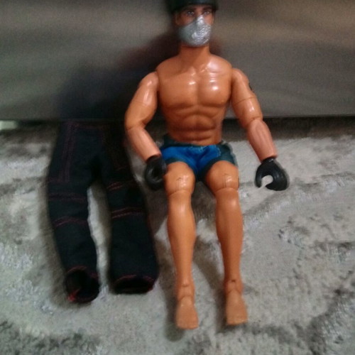 Hasbro hero figure 1992 like new with movable joints