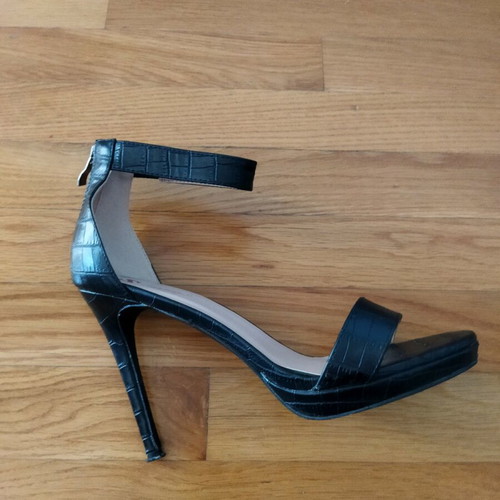 Seastar black high sandals like new, size 40