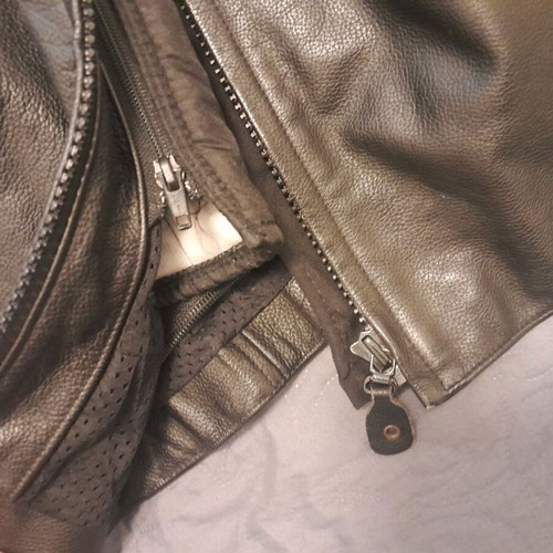Dainese leather jacket No44 used, women's, with removable lining